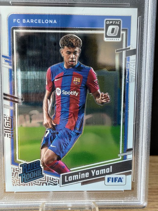 2023/24 Panini Donruss Fifa Lamine Yamal #177 OPTIC PSA 10 Graded card