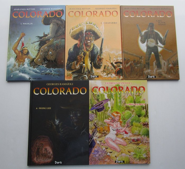 Colorado T1 à T5 - 5x C - 5 Album - Første udgave - 2003/2012