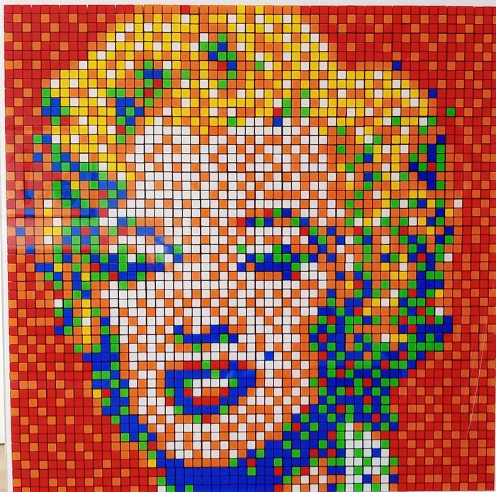 Invader (1969) - Rubik Shot Red Marilyn