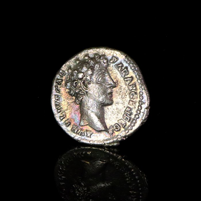 Romarriket. Marcus Aurelius (Caesar, AD 139-161). Denarius Rome - IVVENTAS  (Ingen mindstepris)