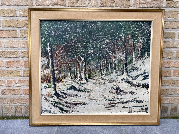 Jan Van Campenhout (1907-1972) - Winterlandschap