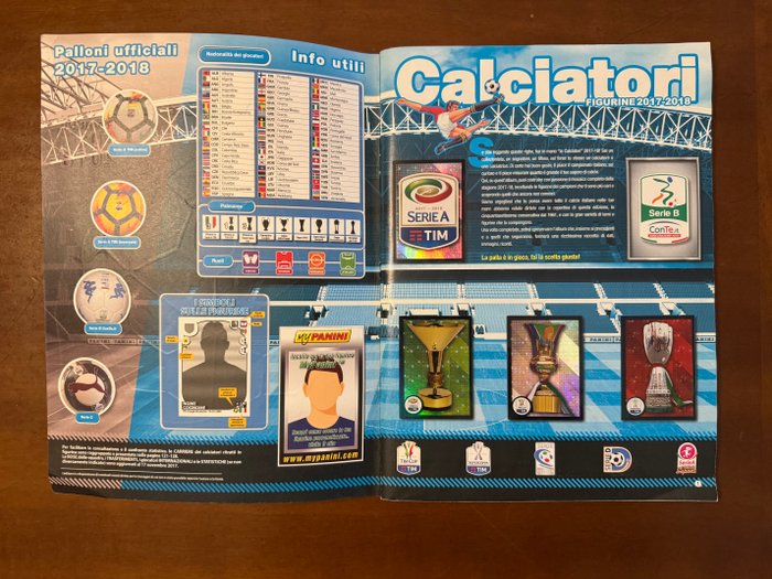 Panini - Calciatori 2017/18 - 1 Complete Album