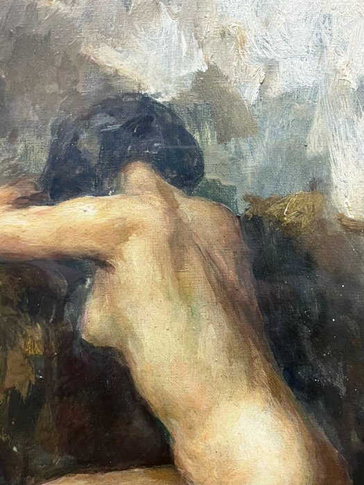 Rinaldo Agazzi (1857-1939) - Nudo