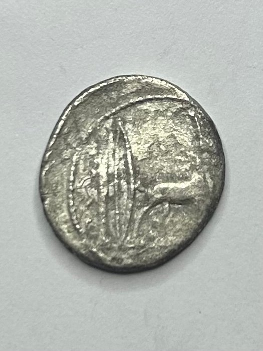 Romerska republiken. Cn. Plancius, 55 f.Kr.. Denarius Rome  (Ingen mindstepris)