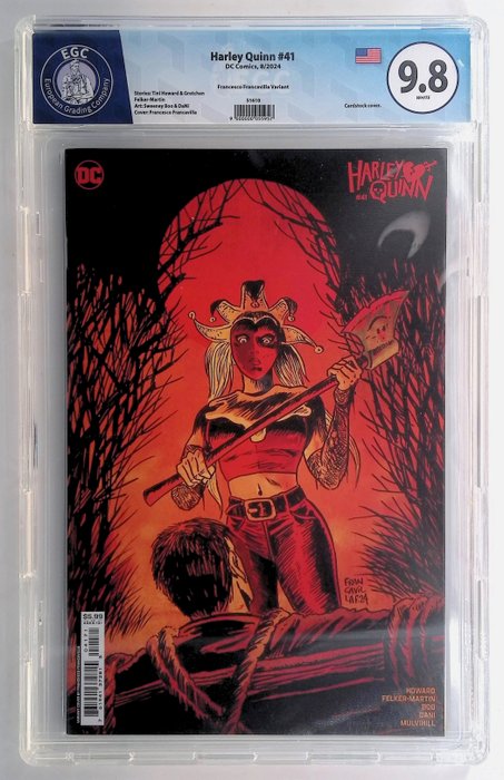 Harley Quinn #41 - EGC graded 9.8 - 1 Graded comic - 2024