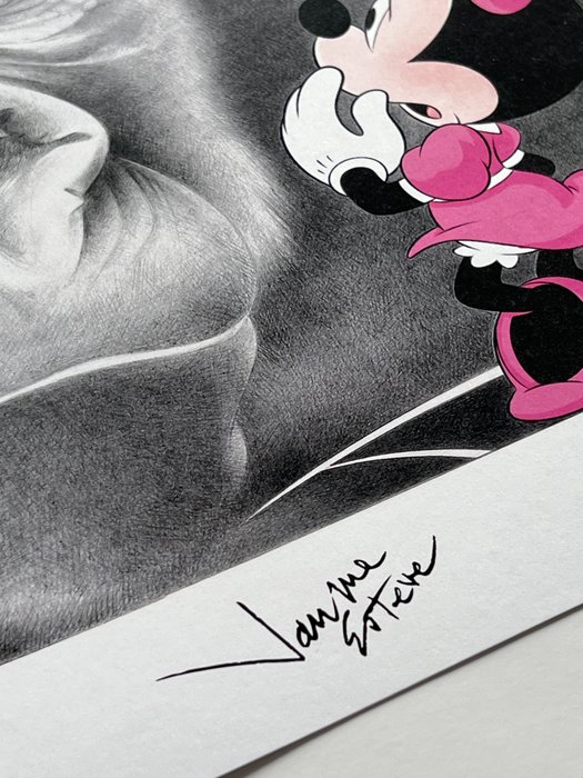 Jaume Esteve - Minnie Mouse  King Kong [1933 Film] - Hand Signed