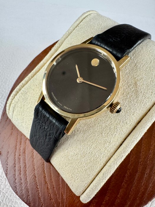 Zenith - Movado Museum - 14k (585) Gold - Ingen mindstepris - 36 2180 305 - Kvinder - 1980-1989