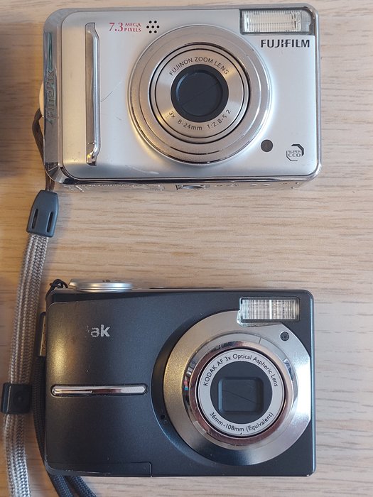 Fuji, Kodak, Nikon FinePix A700, Coolpix L21, Coolpix L3, EASYSHARE C913 Digitalkamera