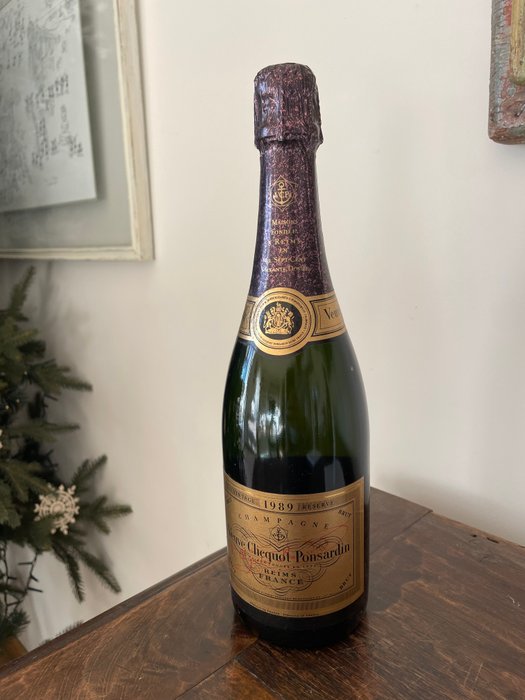 1989 Veuve Clicquot - Champagne - 1 Flaske (0,75L)