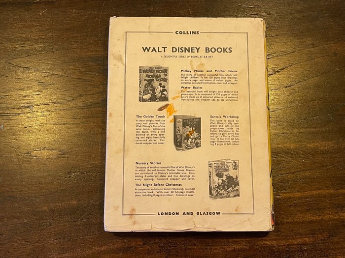 Silly Symphony en Micky Mouse Annual 1937 - Silly Symphony annual 1937 + Micky Mouse annual 1948 - 2 Walt Disney Silly Symphony årligt 1937 + Mickey Mouse årligt - Første udgave - 1937/1948