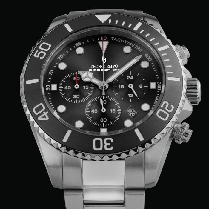 Tecnotempo - Chronograph 100M - "Chronosphere" Limited Edition - - TT.100CS.GR - Mænd - 2011-nu