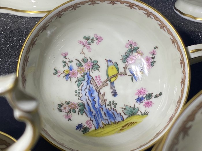 Bernardaud  Co Limoges - Te service - Chantilly - Blødt porcelæn