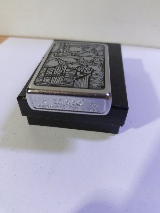 Zippo Gabbiano - Lighter - Stål (rustfrit)