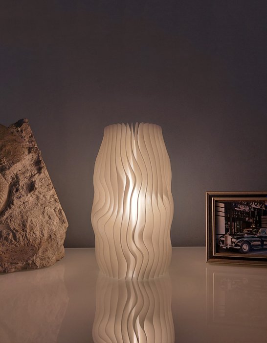 Schweizisk design - Bordlampe - Glacier #1 Natlys - EcoLux