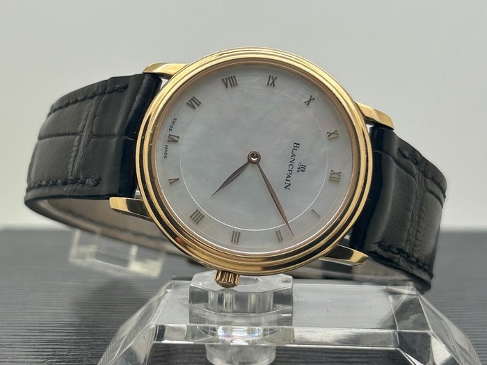 Blancpain - Villeret 34mm Slim Mother of Pearl - Mænd - 1990-1999