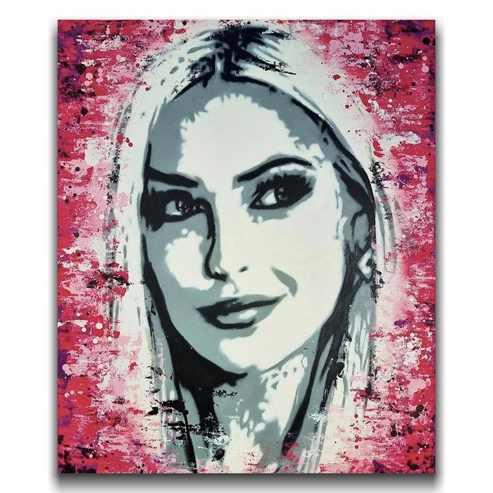 Asko - Katare - XXL Canvas - Woman portrait