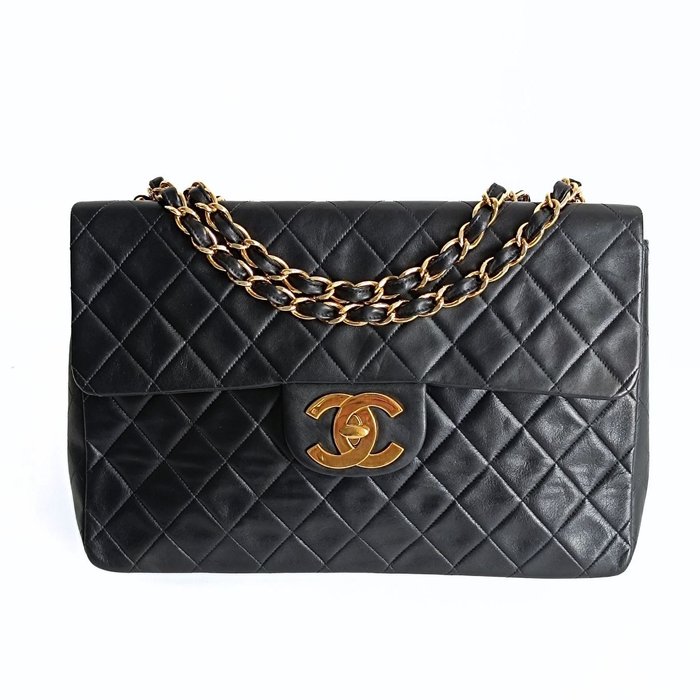 Chanel - Matelasse 34 Maxi - Crossbody-taske