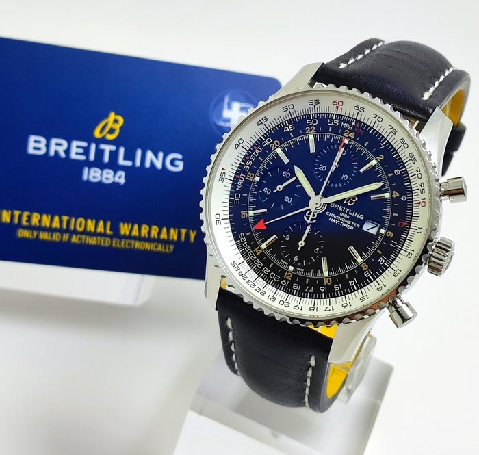 Breitling - Navitimer World GMT Chronograph - Ref. A24322 - Mænd - 2020+