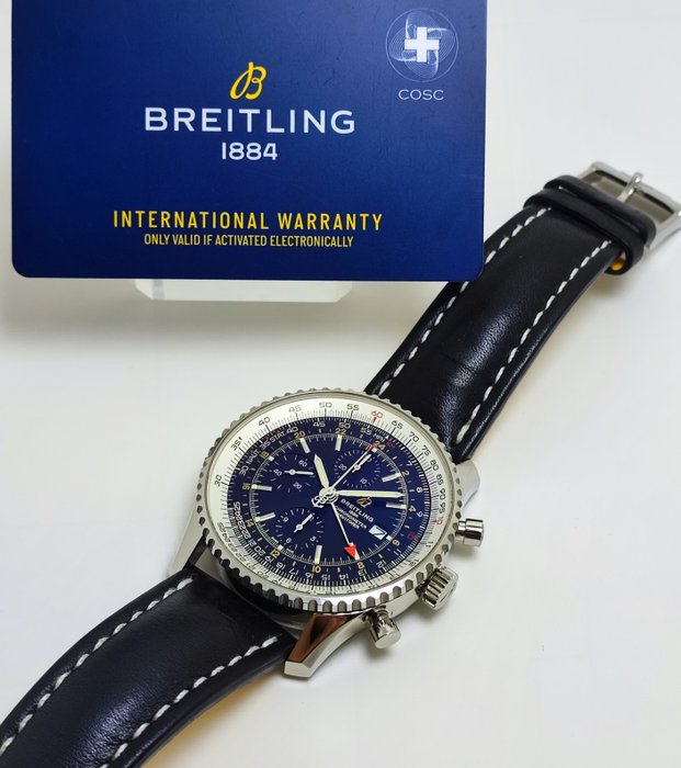 Breitling - Navitimer World GMT Chronograph - Ref. A24322 - Mænd - 2020+