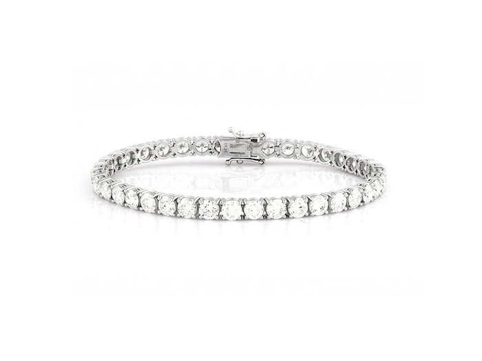 Armbånd - 18 kraat Hvidguld -  1124ct tw Diamant (Laboratoriedyrket)