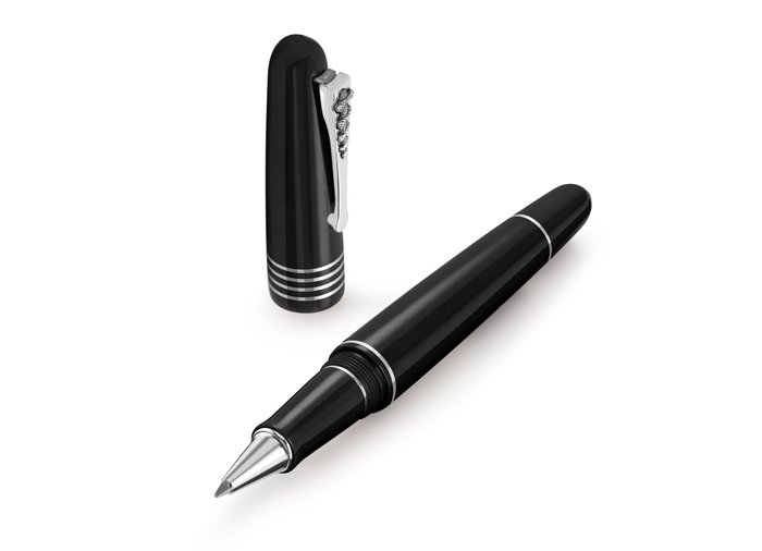 Maita - Collezione Doctor Nera - Dedicata al mondo della medicina | Resina, Argento - Rollerpen