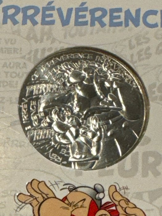 Frankrig. 10 Euro 2022 - Asterix und Obelix - Irreverence - 17g  (Ingen mindstepris)