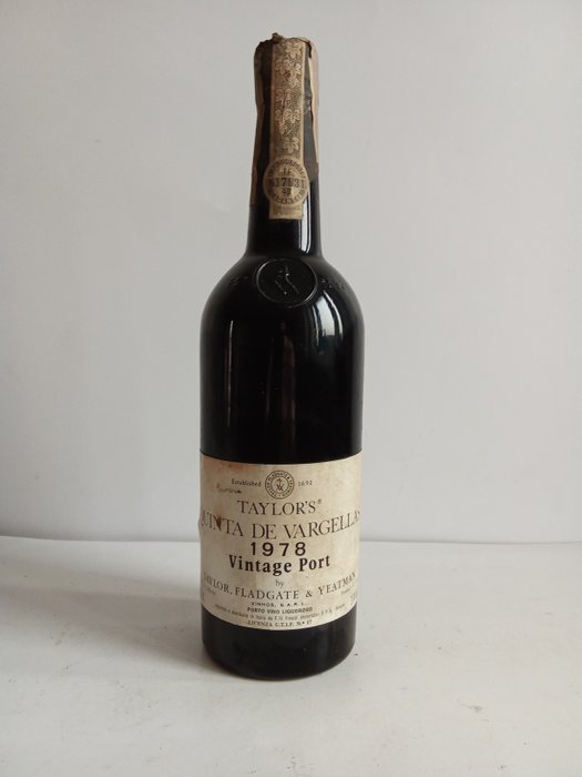 1978 Taylor's Quinta de Vargellas - Vintage Port -  Porto  - 1 Flaske (0,75L)