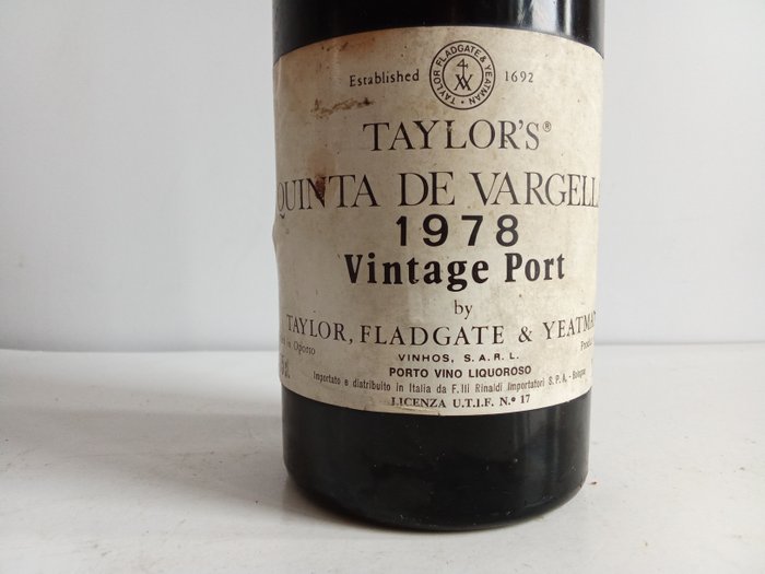 1978 Taylor's Quinta de Vargellas - Vintage Port -  Porto  - 1 Flaske (0,75L)