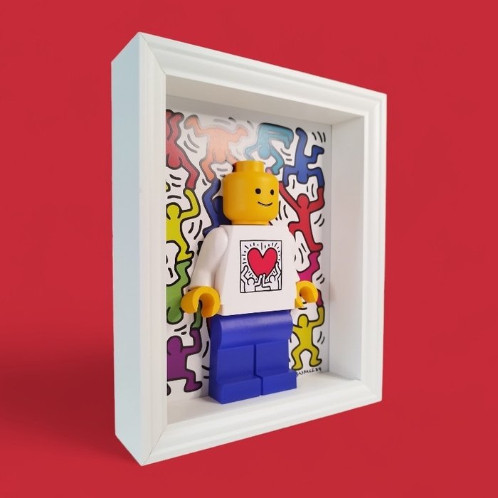 BADFACE (XXI) - Tribute to Lego Keith Haring Edition