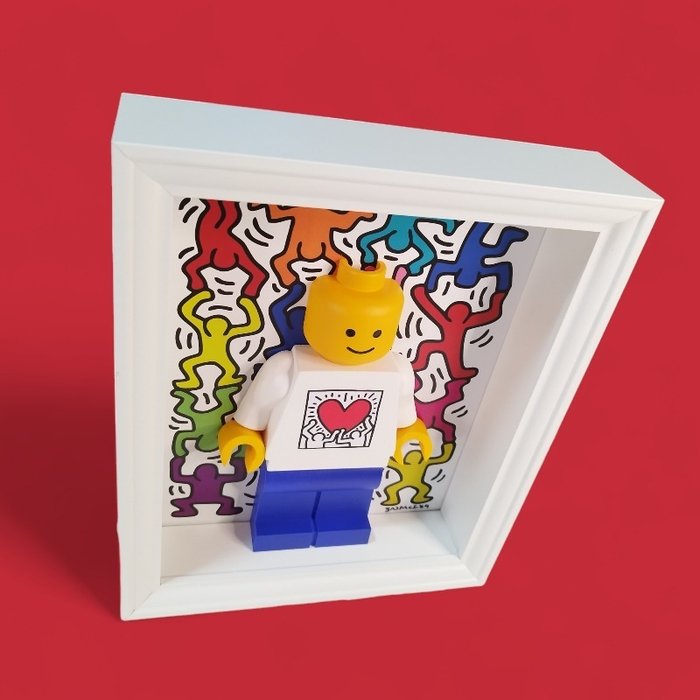 BADFACE (XXI) - Tribute to Lego Keith Haring Edition