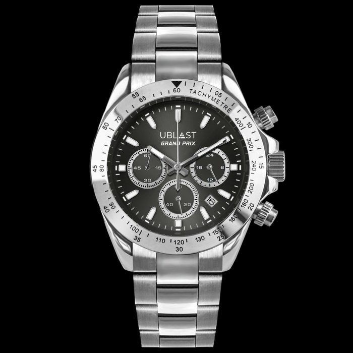 Ublast - Grand Prix Chronograph - REF.UBGP39BK - Mænd - Ny