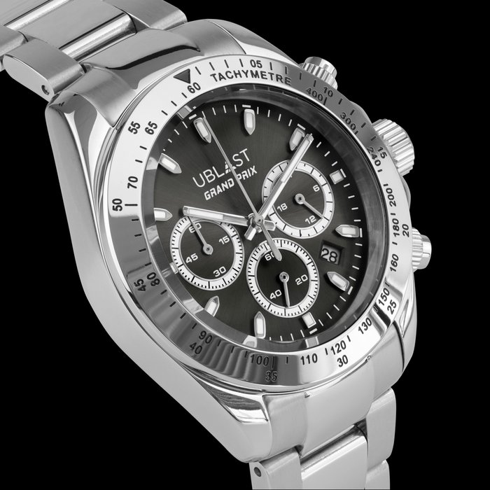 Ublast - Grand Prix Chronograph - REF.UBGP39BK - Mænd - Ny