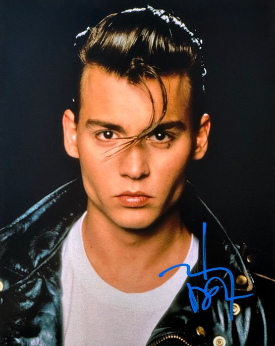 Johnny Depp - Authentic Signed Photo from “Cry Baby” - Autograph with COA