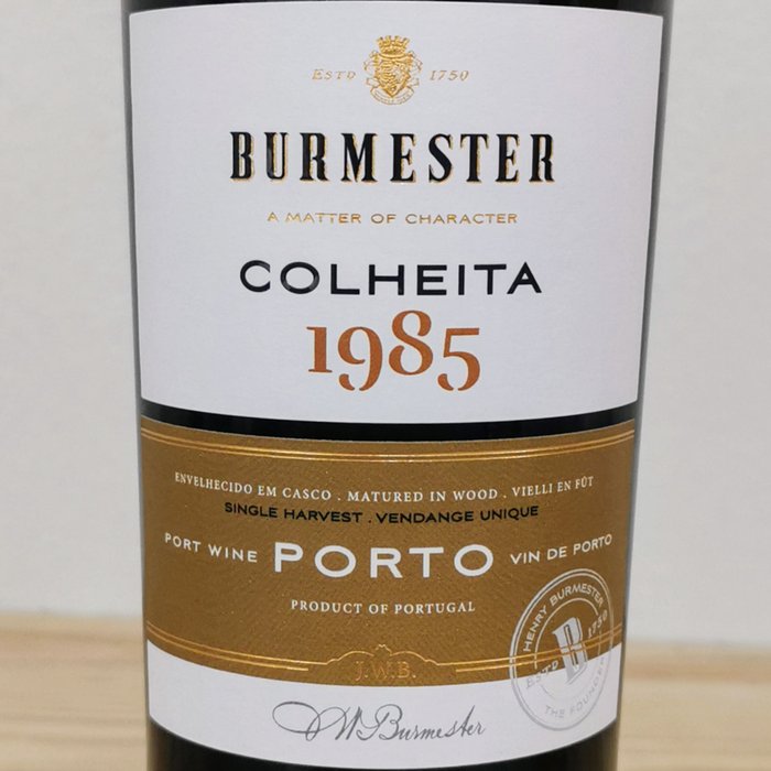 1985 Burmester - Colheita Port -  Porto  - 1 Flaske (0,75L)