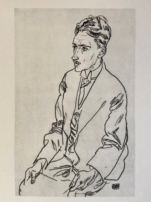 Egon Schiele (1890-1918) after - Dr F M Haberditzl