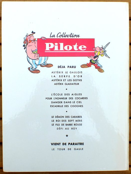 Asterix T5 - Le Tour de Gaule d'Astérix - C - 1 Album - Første udgave - 1965