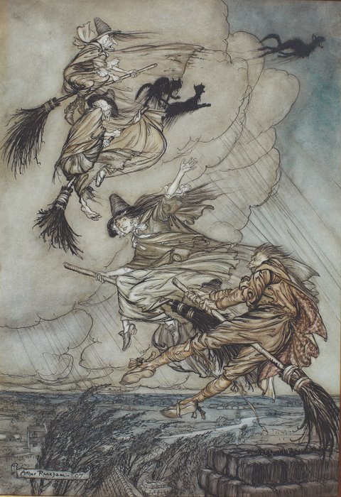 Arthur Rackham - Ingoldsby Legends - Expanded Edition - 1913