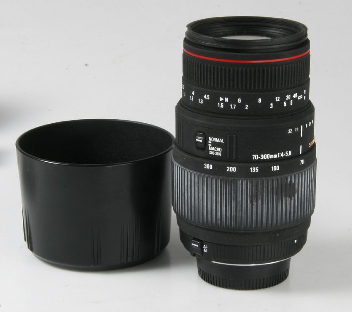 Sigma 70-300 mm 1:4-5.6 APO DG forMikon AF - Kameralinse