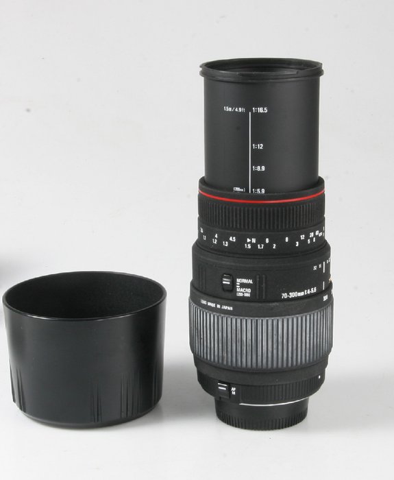 Sigma 70-300 mm 1:4-5.6 APO DG forMikon AF - Kameralinse