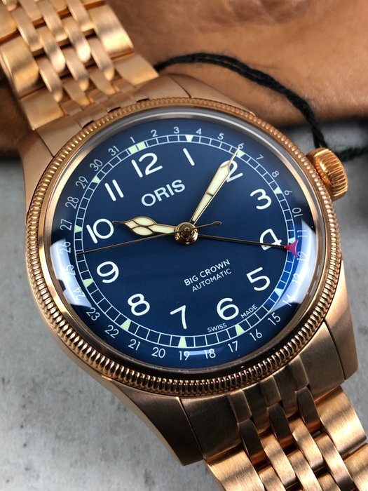 Oris - Big Crown Bronze Pointer Date Automatic - 01 754 7741 3165-07 8 20 01 - Mænd - 2011-nu