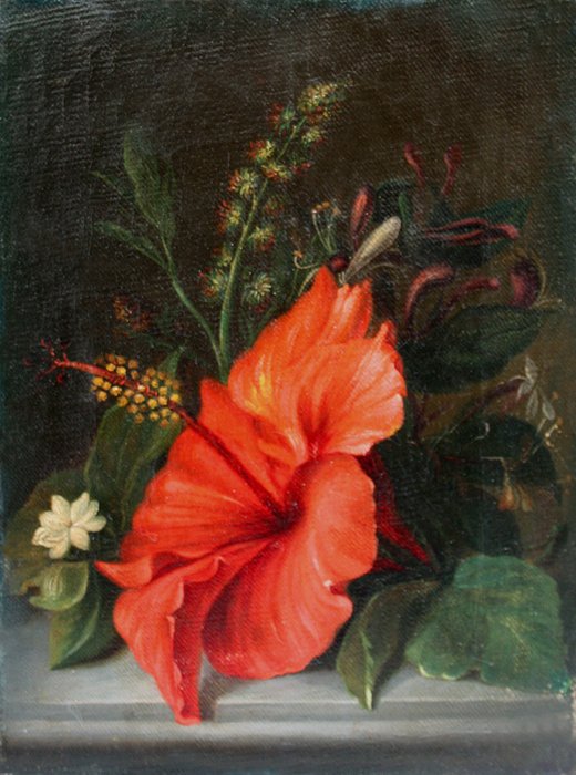 F Valls (XIX) - Flower composition II