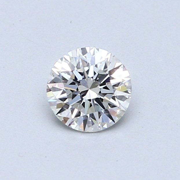 1 pcs Diamant  (Natur)  - 0.49 ct - Rund - F - VS2 - Gemological Institute of America (GIA)