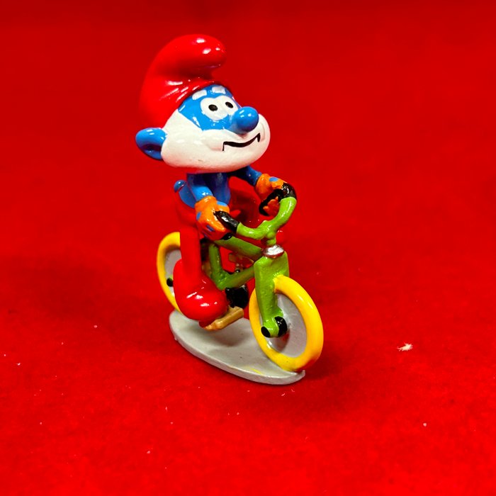 De Smurfen 6484 - Grote Smurf op de fiets - 1 Album - Begrænset og nummereret udgave - 2022