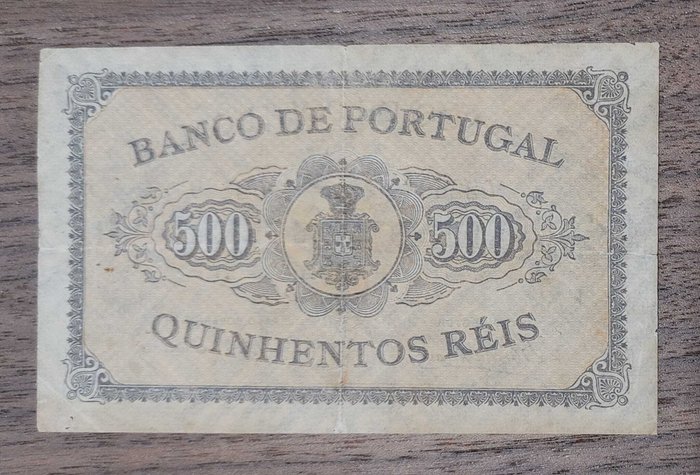 Portugal - 500 Reis - 1891 - Pick 65