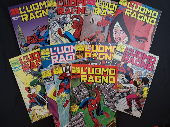 L'Uomo Ragno Marvel Graphic Novel Strip nn. 1/11 - 11 Comic - 1992