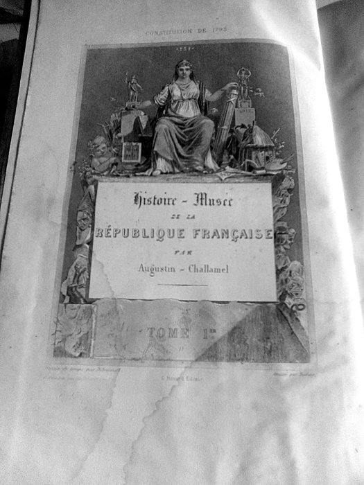 Augustin Challamel - Histoire musée de la république Française depuis l'assemblée des notables jusqu'à l'Empire... - 1842