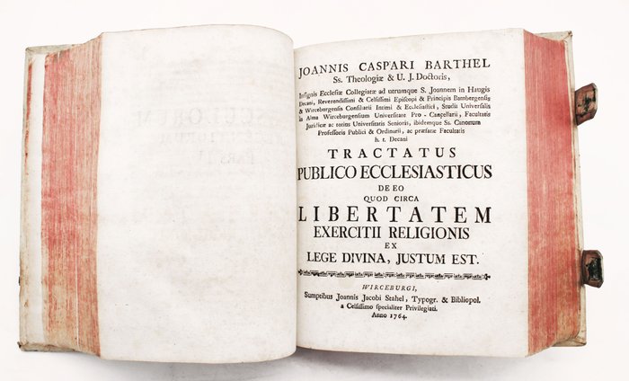 Barthel Caspar - Tractatus Historico - 1762