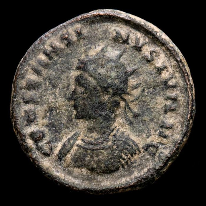 Romarriket. Constantine I (AD 306-337). Follis Minted in Londinum. VO/TIS/XX /P-R//PLON. Scarce  (Ingen mindstepris)