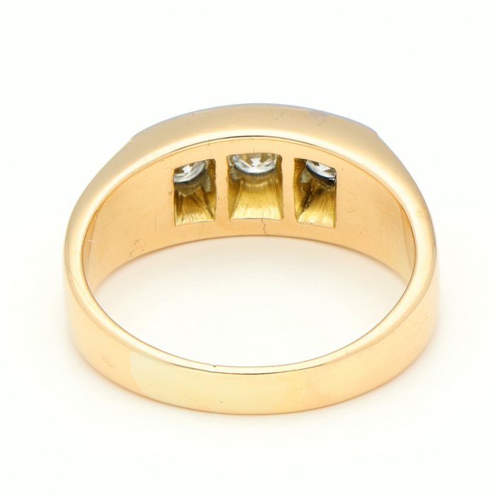 Ingen mindstepris - Ring - 18 kraat Gulguld, Hvidguld -  0.36ct. tw. Diamant (Natur)