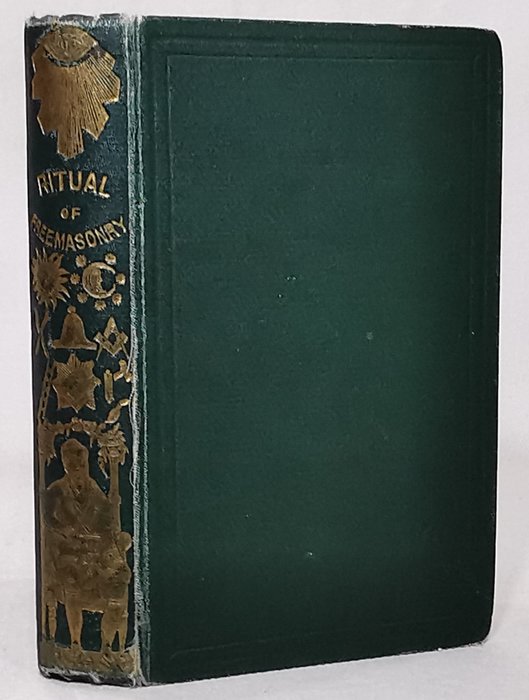 Avery Allyn - A Ritual  Illustrations of Freemasonry, Accompanied by Numerous Engravings  Key to Phi Beta Kappa - 1880